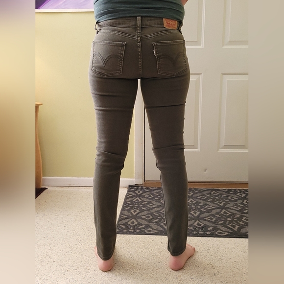 Levi's 535 Super Skinny Distressed Jeans, size 27 - Picture 3 of 12